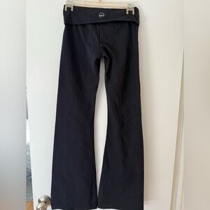 Black Solow sport Flared Yoga Pants